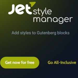 Jet Style Manager For Elementor