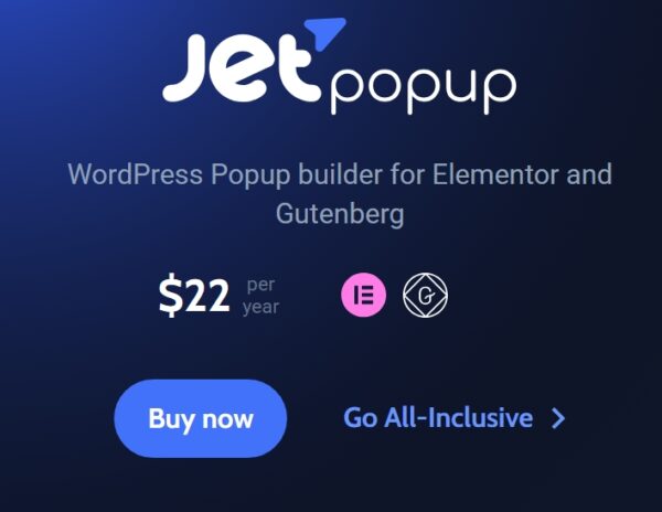 JetPopup for Elementor
