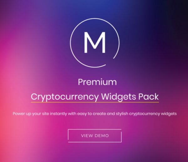 Massive Cryptocurrency Widgets