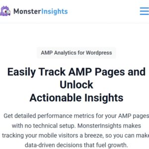 MonsterInsights AMP Addon