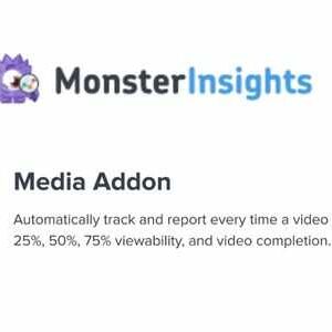 MonsterInsights Media Addon