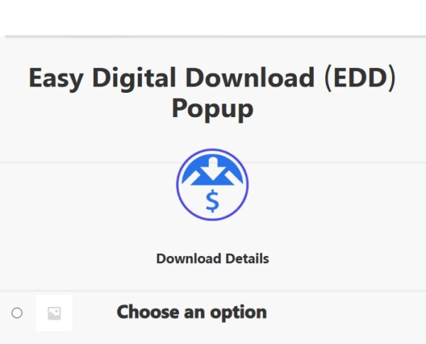 Popup Builder Easy Digital Downloads (EDD)