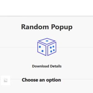 Popup Builder Random
