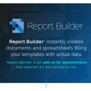 Report Builder for wpDataTables