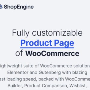 ShopEngine Pro Plugin