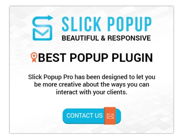 Slick Popup Pro