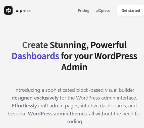 UiPress Pro