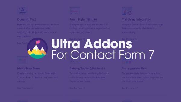 Ultimate Addons for Contact Form 7 Pro