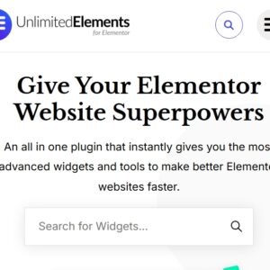 Unlimited Elements for Elementor Premium