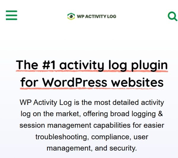 WP Activity Log Pro