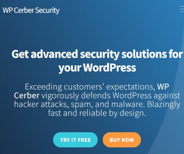WP Cerber Security Pro