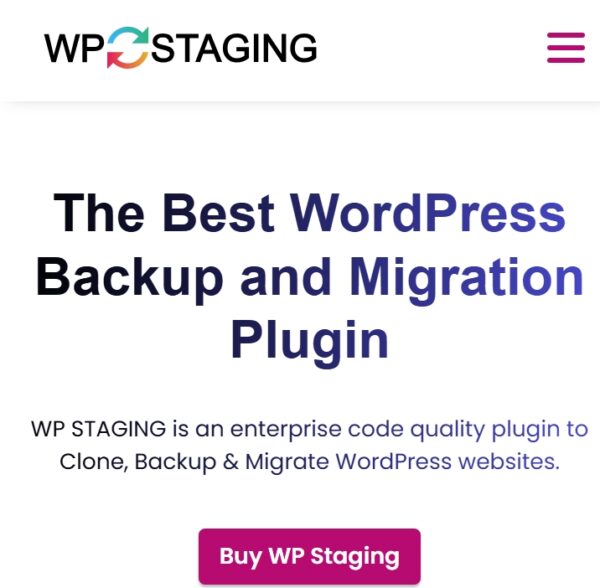 WP Staging Pro