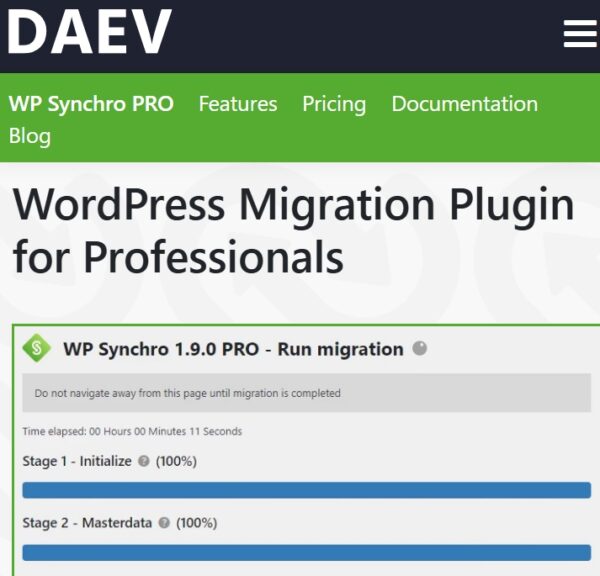 WP Synchro