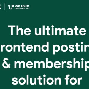 WP User Frontend Pro Business