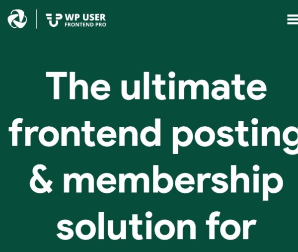 WP User Frontend Pro Business