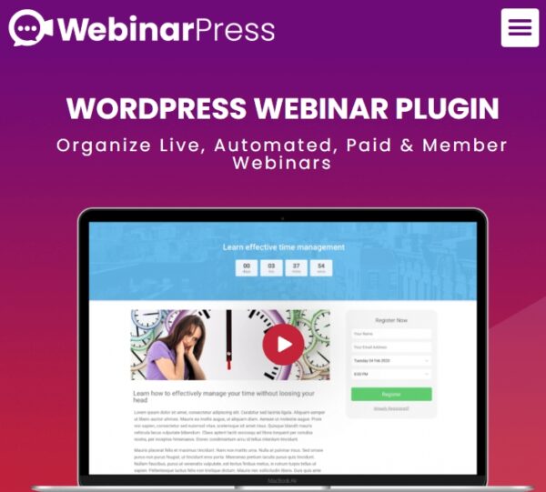 WebinarPress Pro