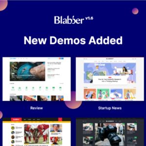 Blabber Elementor Blog & News Magazine Theme