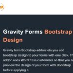 Bootstrap Addon For Gravity Forms