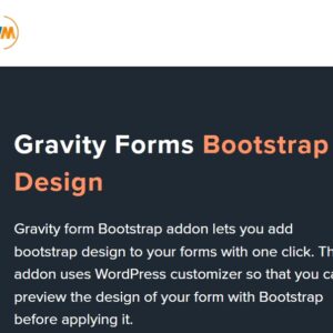 Bootstrap Addon For Gravity Forms