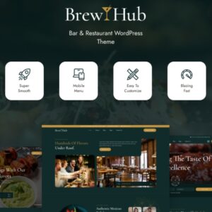 Brewhub - Bar & Restaurant WordPress Theme
