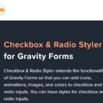Checkbox & Radio Styler for Gravity Forms
