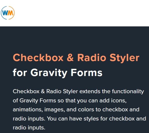 Checkbox & Radio Styler for Gravity Forms