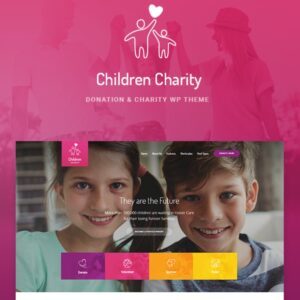 Children Charity - Nonprofit & NGO WordPress Theme