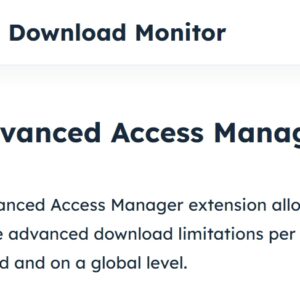 Download Monitor Advanced Access Manager