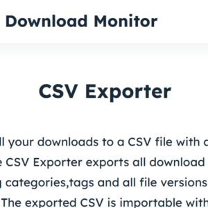 Download Monitor CSV Exporter