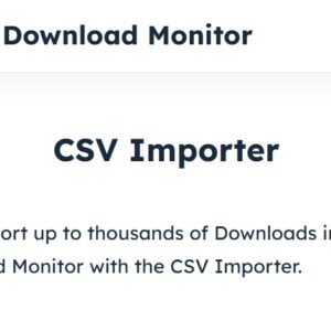 Download Monitor CSV Importer