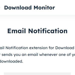 Download Monitor Email Notification