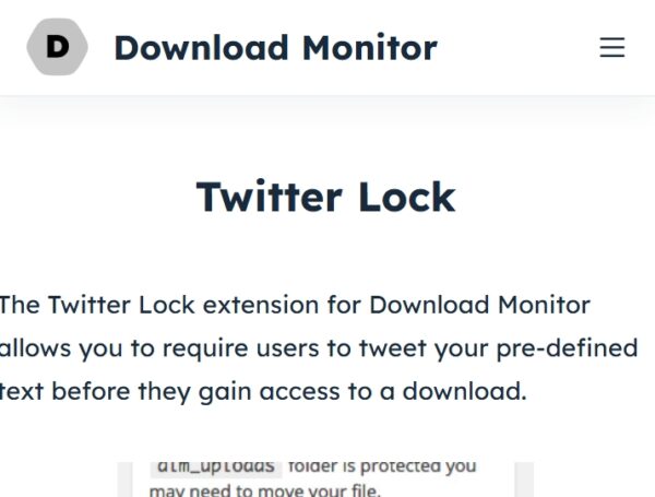 Download Monitor Twitter Lock