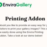 Envira Galler Printing Addon