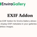 Envira Gallery EXIF Addon