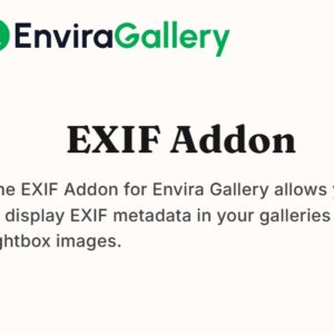 Envira Gallery EXIF Addon