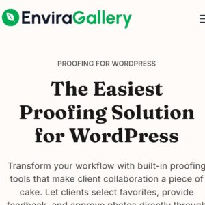Envira Gallery Proofing Addon