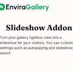 Envira Gallery Slideshow Addon