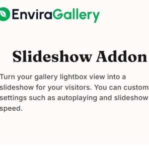 Envira Gallery Slideshow Addon