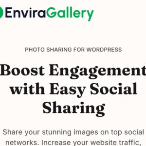 Envira Gallery Social Addon