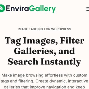 Envira Gallery Tags Addon