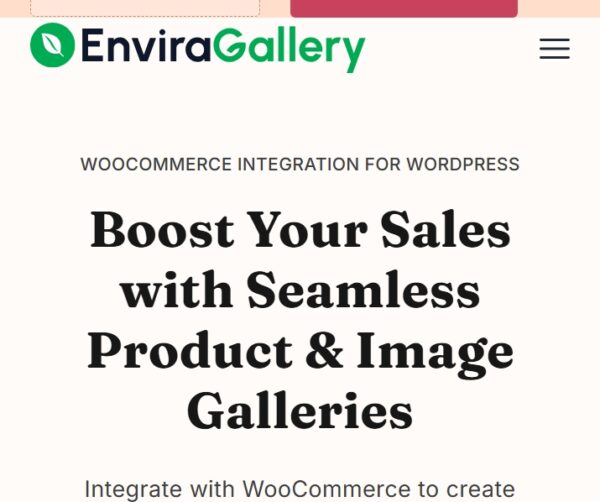 Envira Gallery WooCommerce Addon