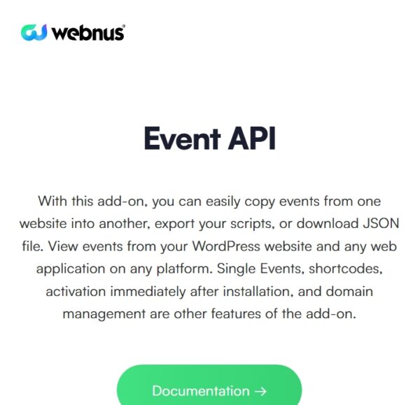 Event API for MEC