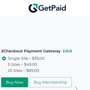 GetPaid 2Checkout Payment Gateway