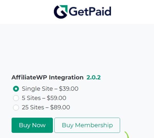 GetPaid AffiliateWP Integration