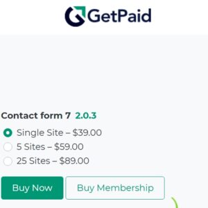 GetPaid Contact form 7