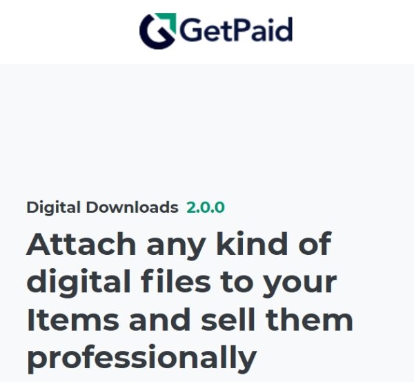 GetPaid Digital Downloads