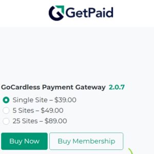GetPaid GoCardless Payment Gateway