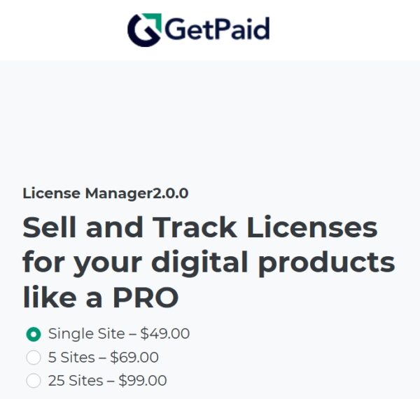 GetPaid License Manager