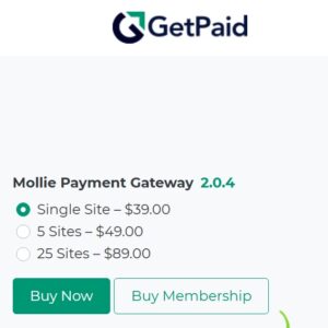 GetPaid Mollie Payment Gateway