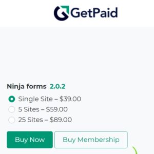 GetPaid Ninja forms